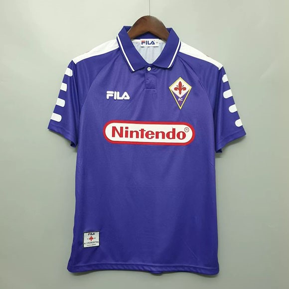 Tailandia Camiseta Fiorentina 1ª Retro 1998 1999